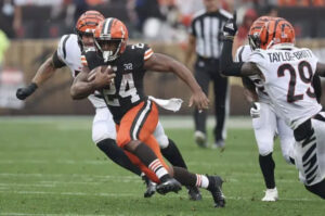 Nick Chubb suggests that a Week 1 return is still a possibility. 1
